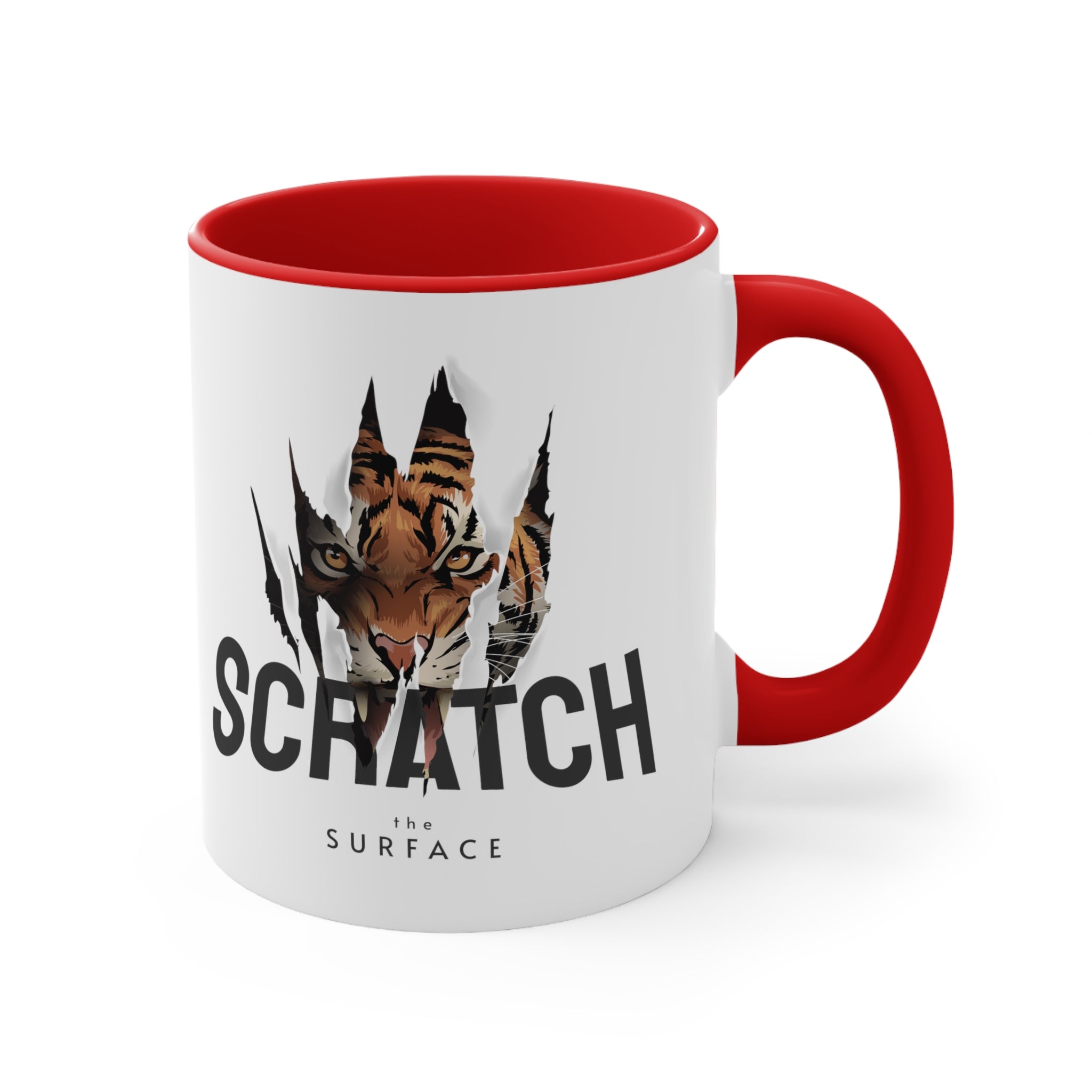 Scrath The Surface Accent Coffee Mug, 11oz-Phoenix Styles