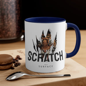 Scrath The Surface Accent Coffee Mug, 11oz-Phoenix Styles