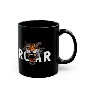 Roar Black Mug (11oz, 15oz)-Phoenix Styles