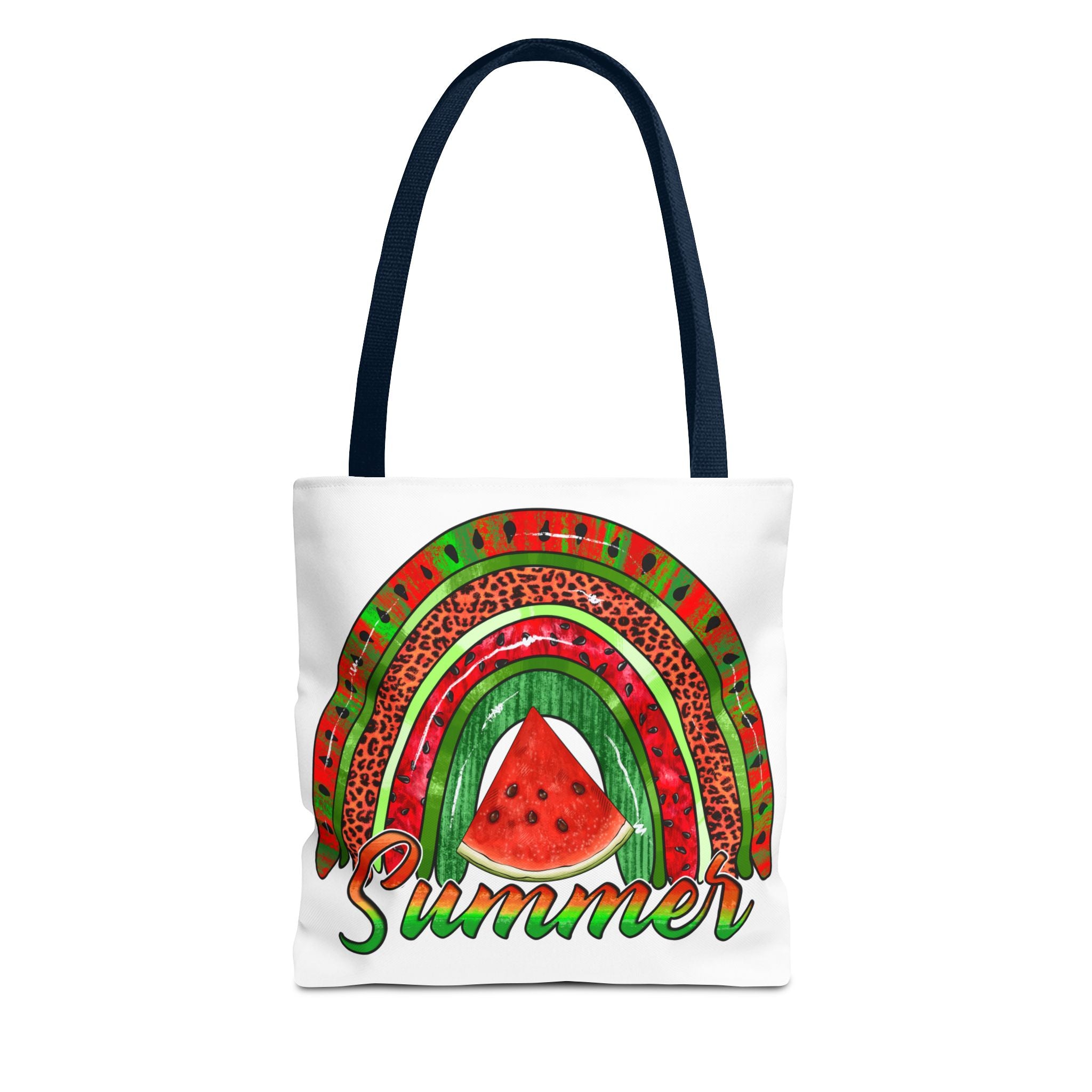 Summer Watermelon Rainbow Tote Bag-Phoenix Styles