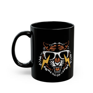 Tiger Black Mug (11oz, 15oz)-Phoenix Styles