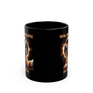 Kitty Solar Black Mug (11oz, 15oz)-Phoenix Styles