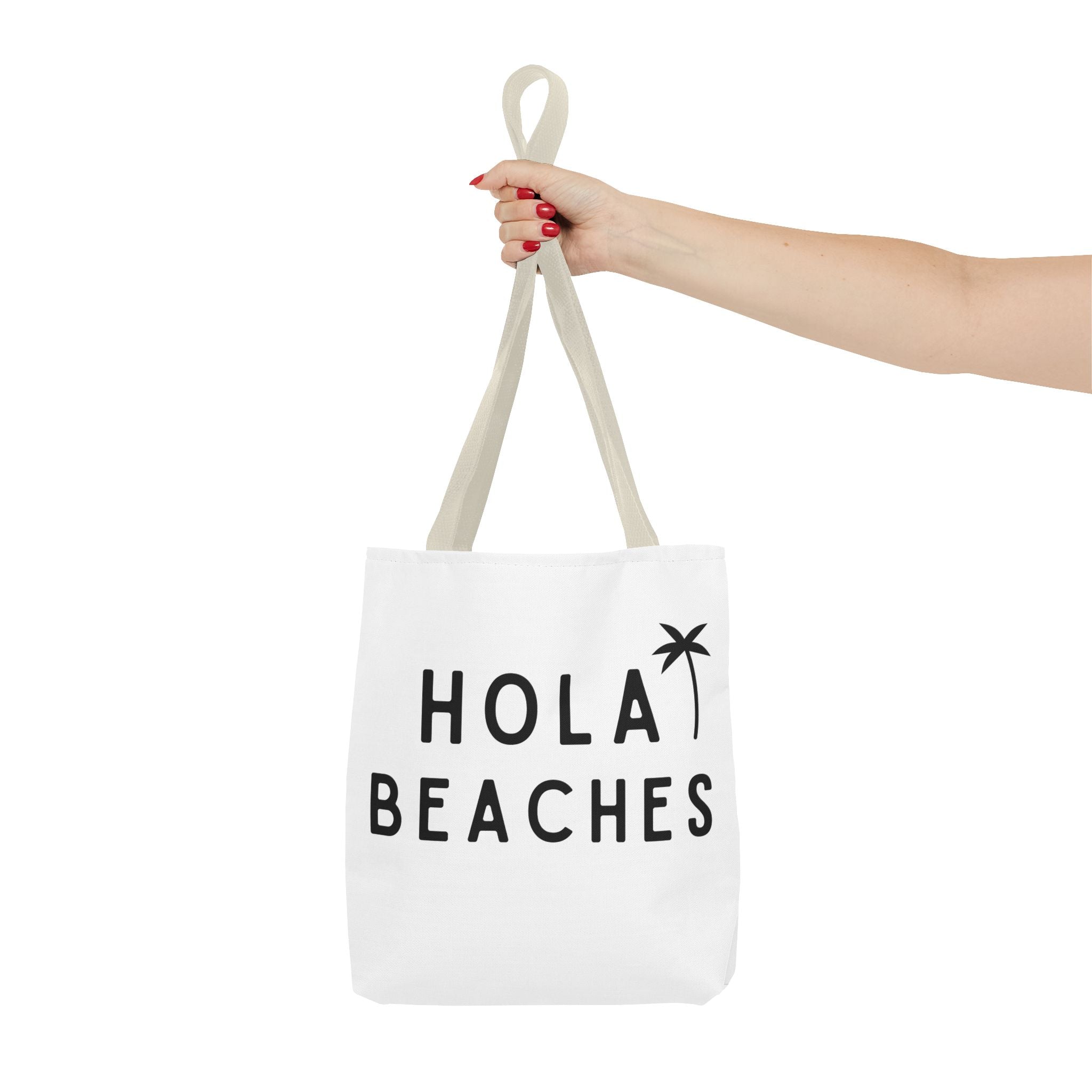 Beach Tote Bag - Hola Beaches Design-Phoenix Styles