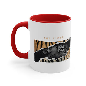 The Limit Accent Coffee Mug, 11oz-Phoenix Styles