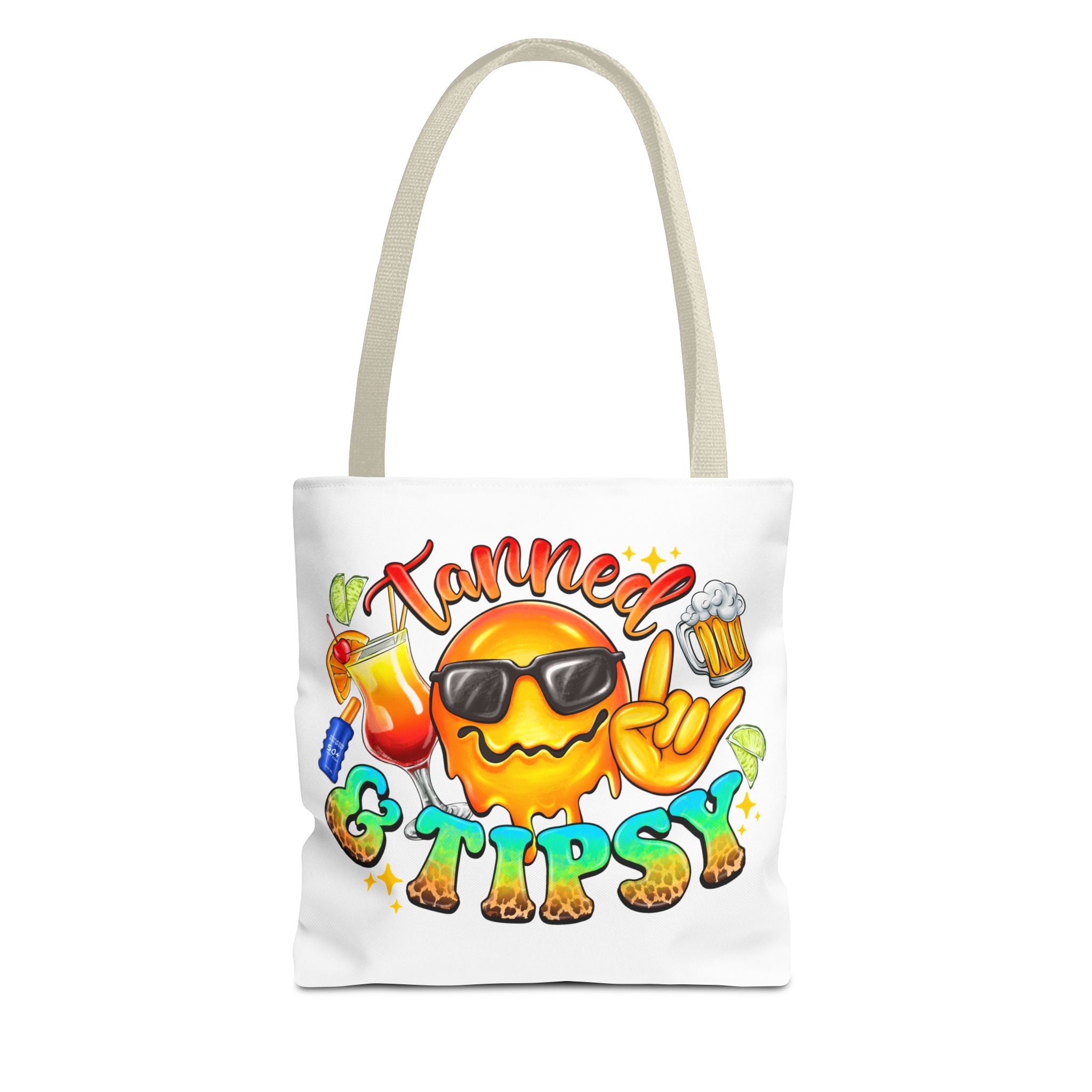 Tanned and Tipsy Tote Bag-Phoenix Styles