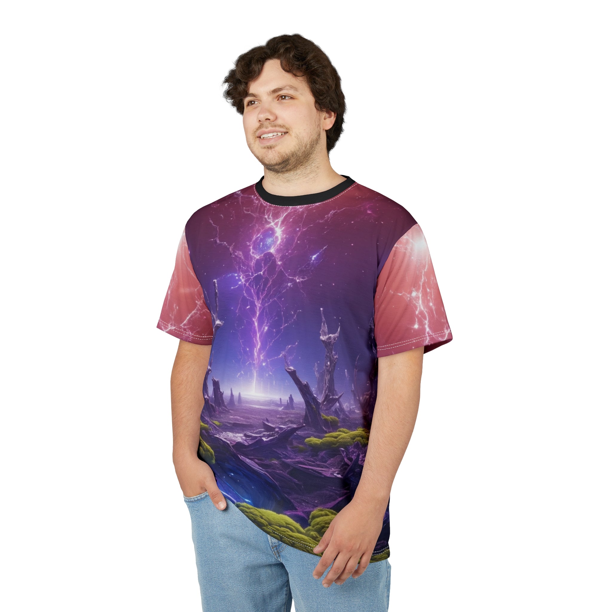 Cosmic Adventure Tee - Vibrant Fantasy Design
