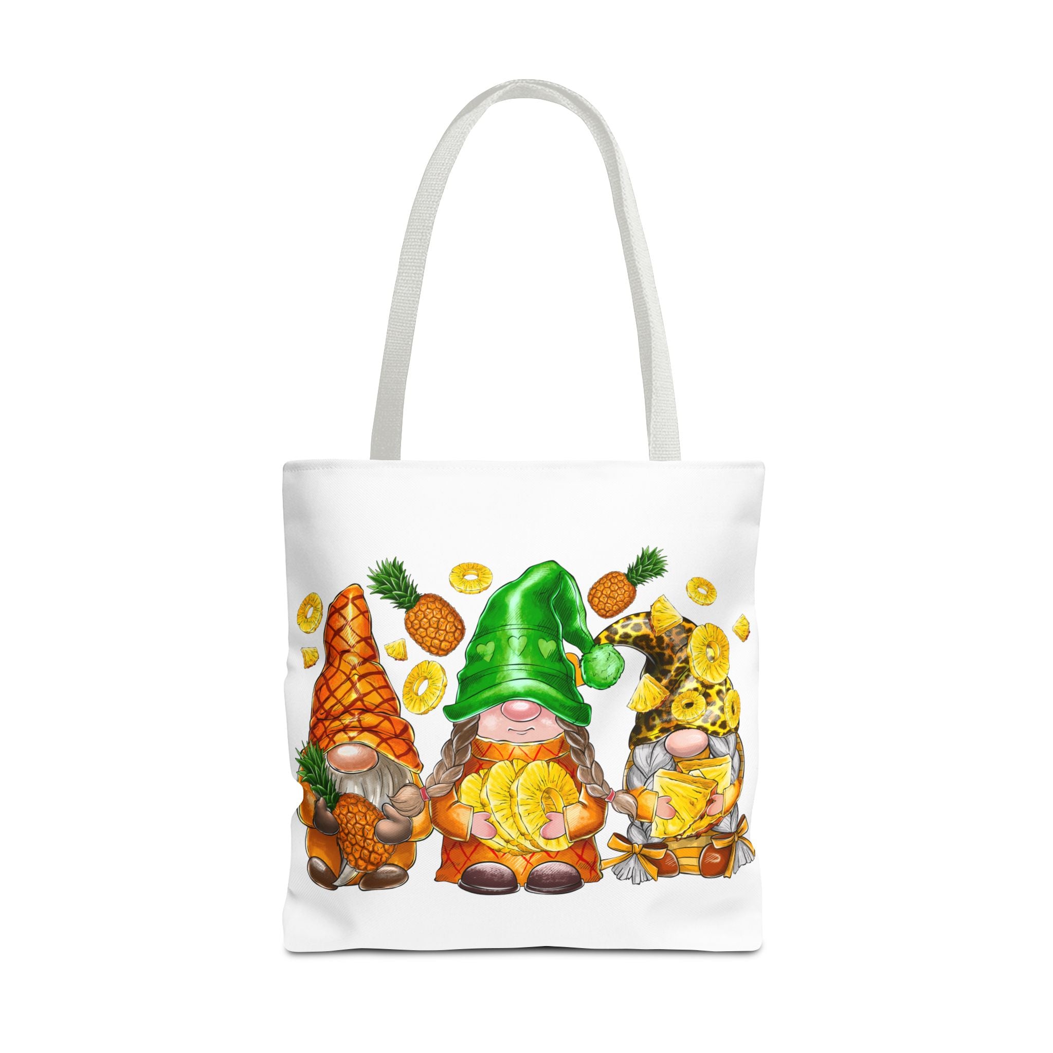 Pineapple Gnomes Tote Bag-Phoenix Styles