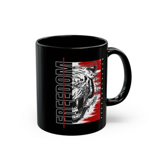 Freedom Black Mug (11oz, 15oz)-Phoenix Styles