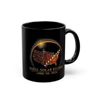 Best Solar Eclipse Black Mug (11oz, 15oz)-Phoenix Styles