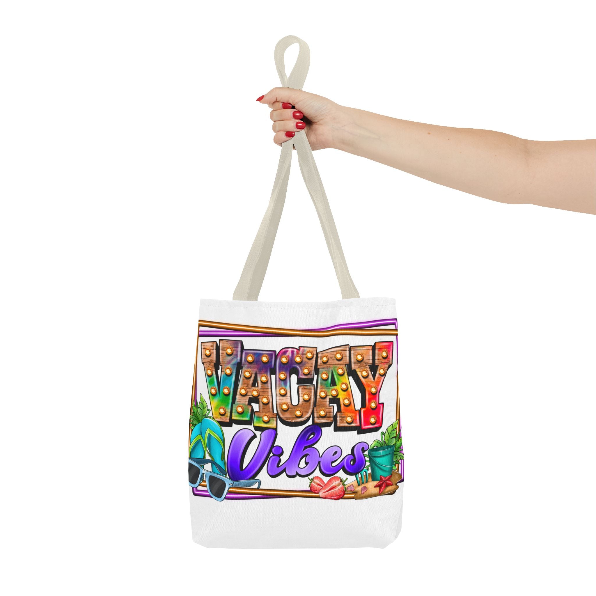 Vacay Vibes Tote Bag-Phoenix Styles