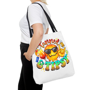 Tanned and Tipsy Tote Bag-Phoenix Styles