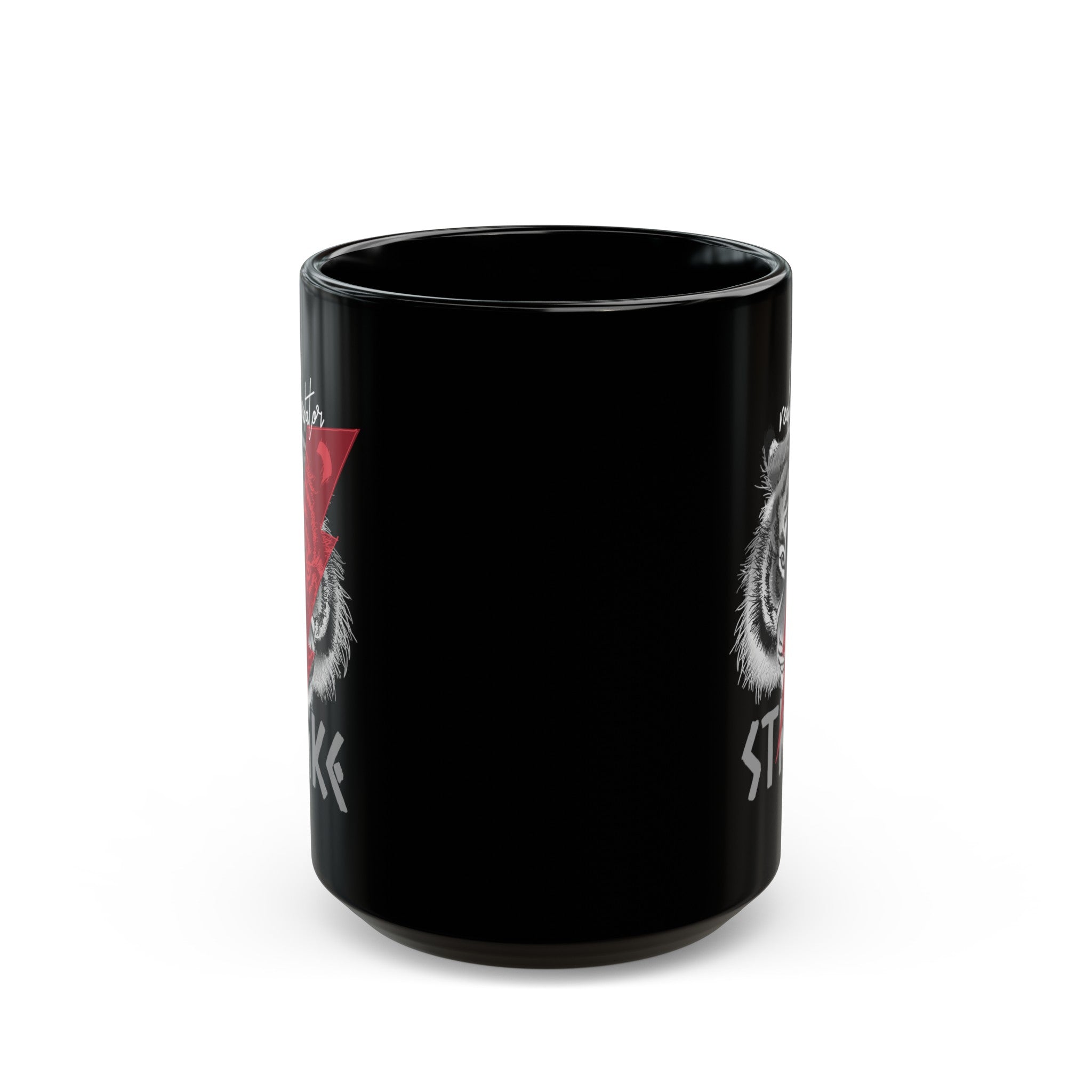 Real Predator Black Mug (11oz, 15oz)-Phoenix Styles