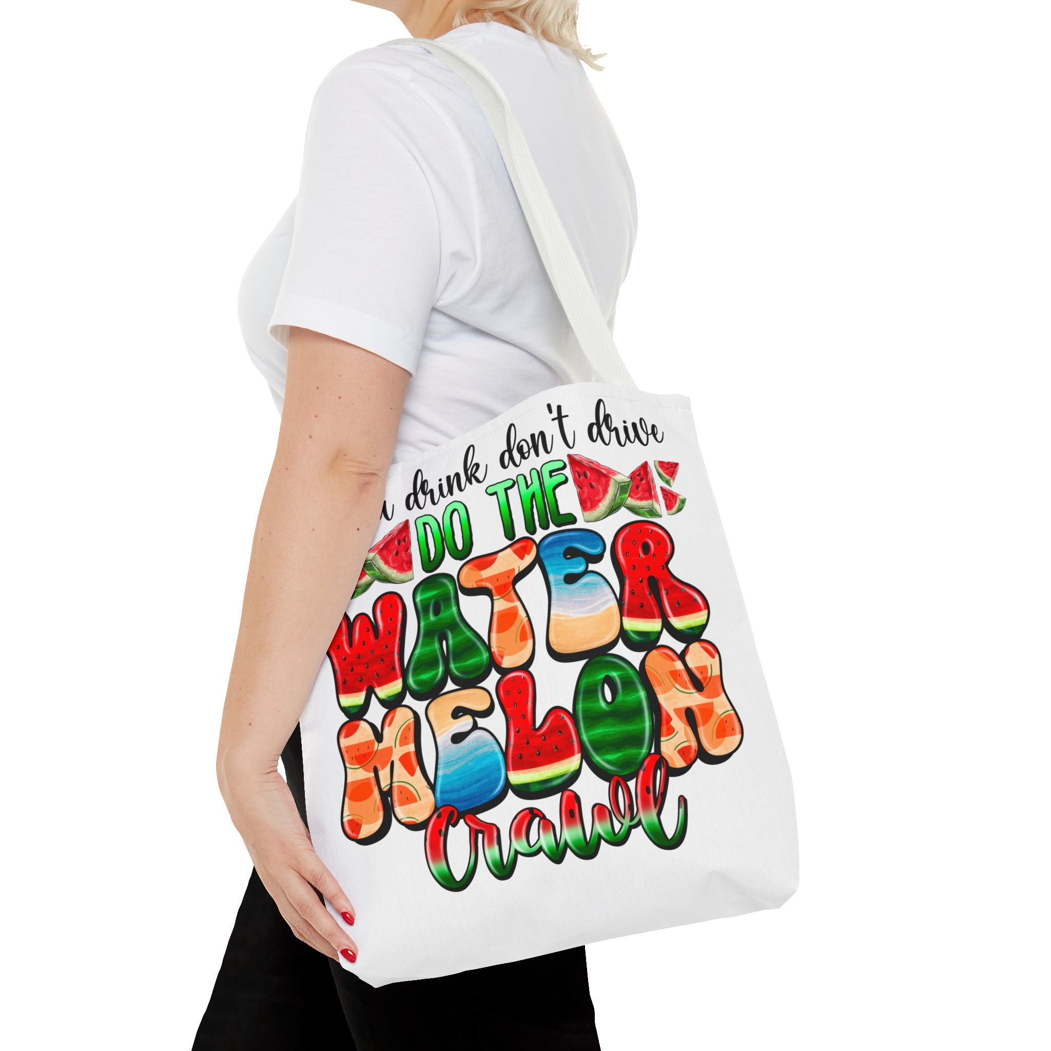 Do The Watermelon Crawl Tote Bag-Phoenix Styles