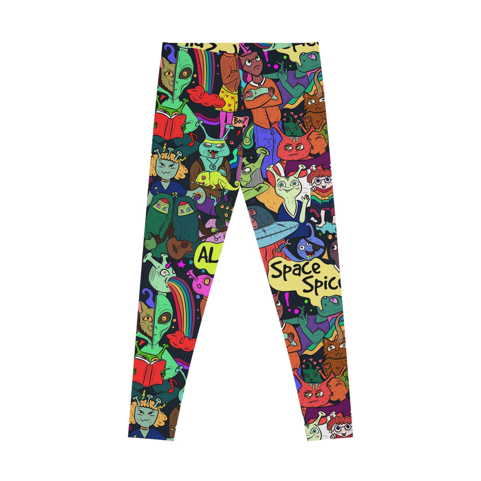 Painted Dreams Graffiti Leggings