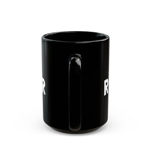 Roar Black Mug (11oz, 15oz)-Phoenix Styles