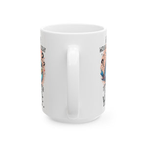 W.T.F Ceramic Mug, (11oz, 15oz)-Phoenix Styles