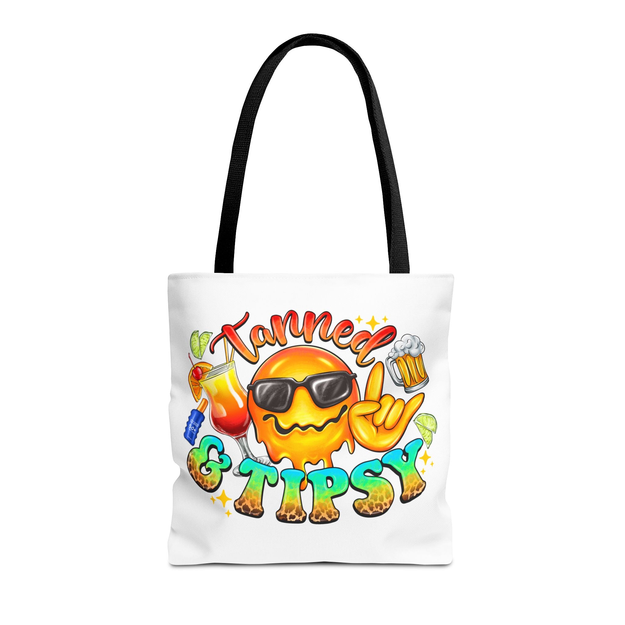 Tanned and Tipsy Tote Bag-Phoenix Styles