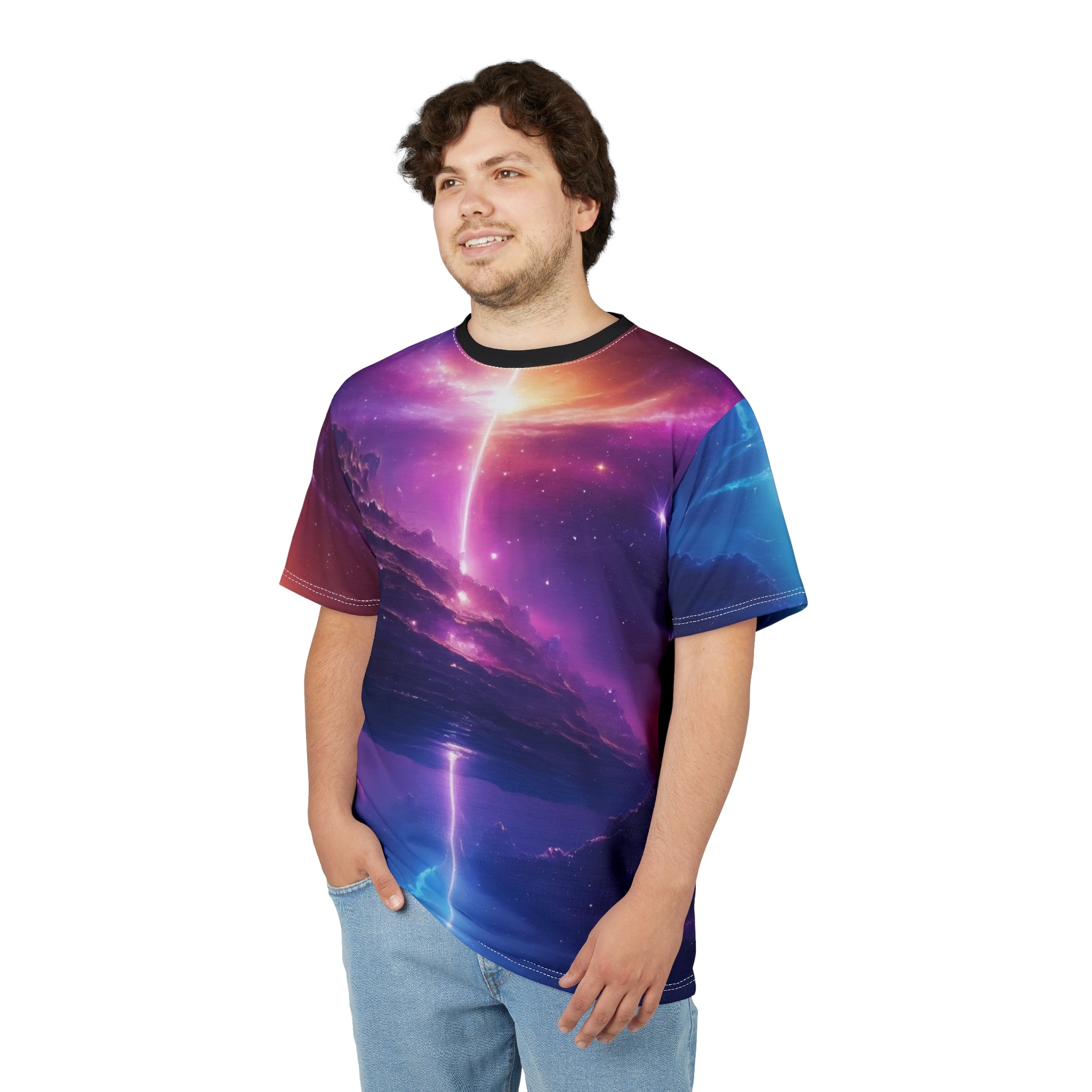 Cosmic Dream Tee - Galaxy Print T-Shirt for Space Lovers