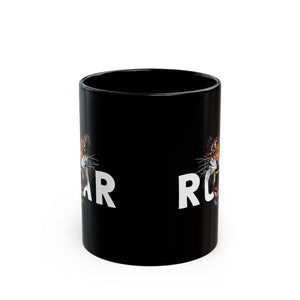 Roar Black Mug (11oz, 15oz)-Phoenix Styles