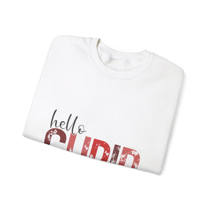 Hello Cupid Valentine's Day Crewneck Sweatshirt-Phoenix Styles