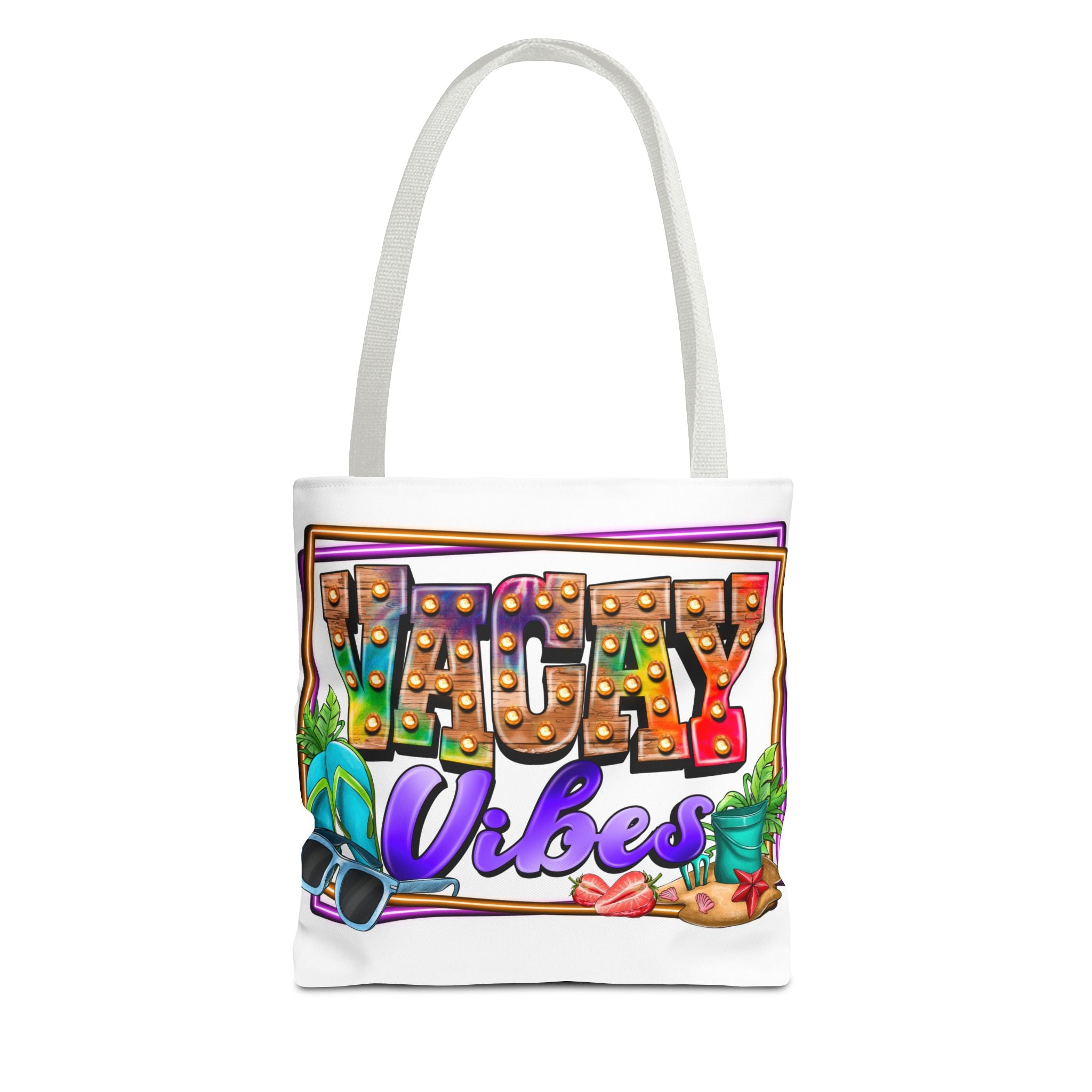 Vacay Vibes Tote Bag-Phoenix Styles