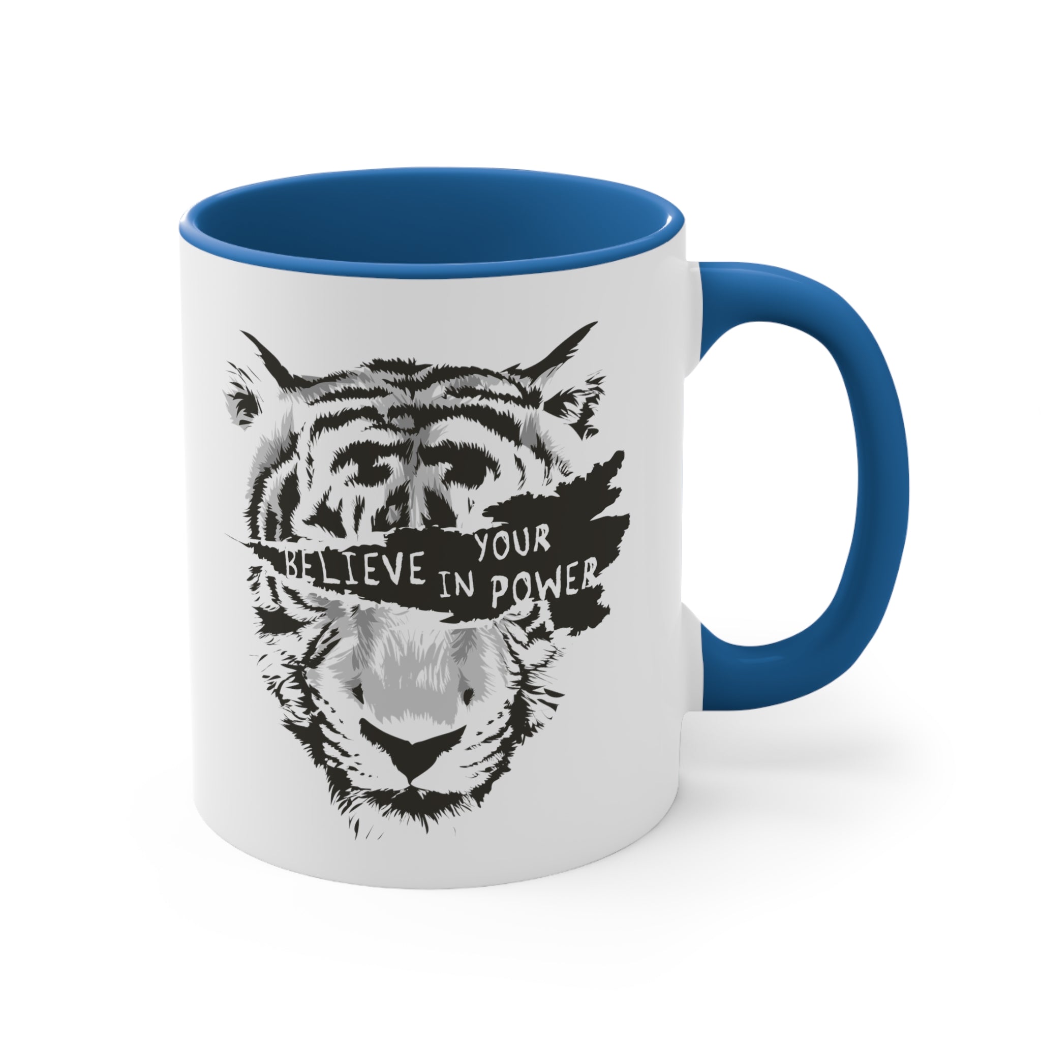 Believe In Your Power Accent Coffee Mug, 11oz-Phoenix Styles