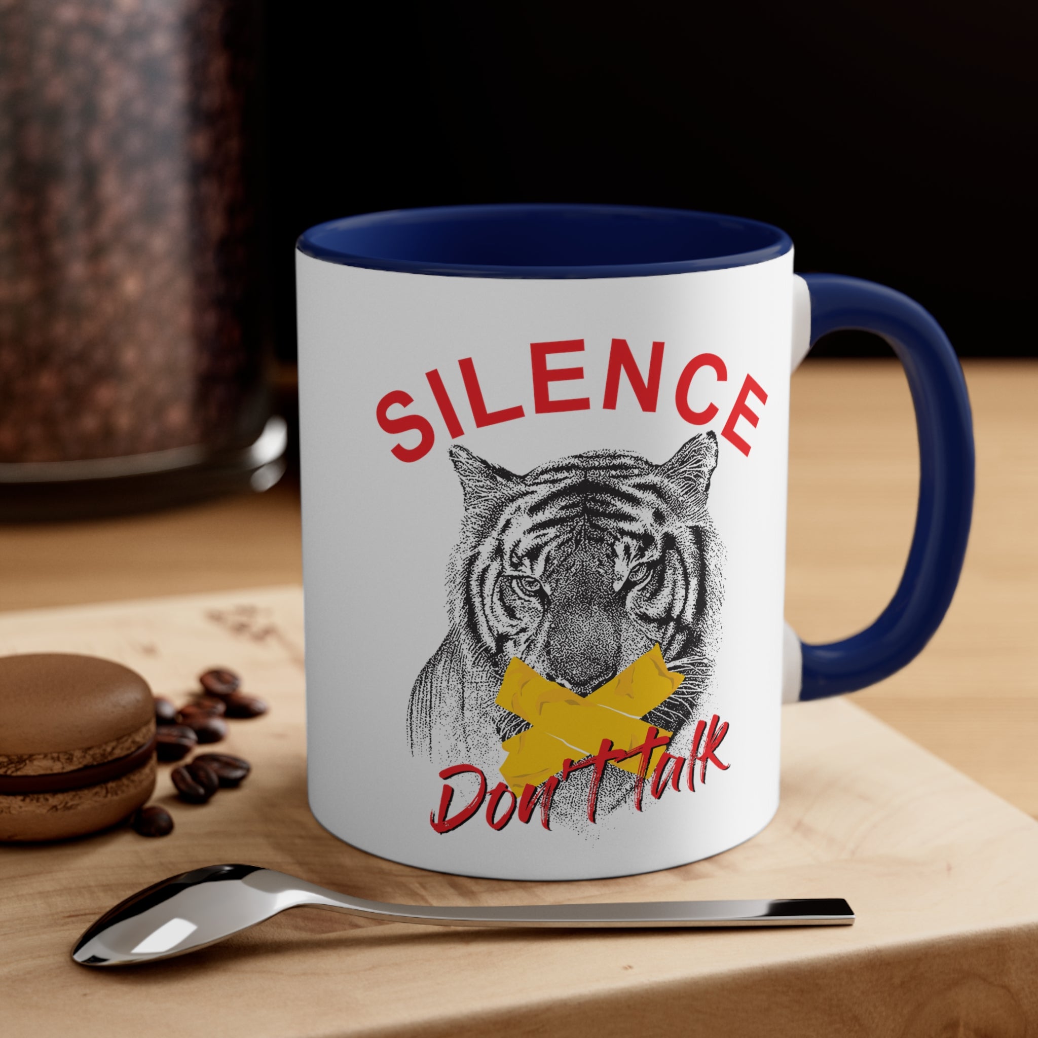 Dont Talk Accent Coffee Mug, 11oz-Phoenix Styles