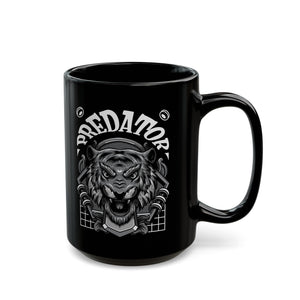 Predator Black Mug (11oz, 15oz)-Phoenix Styles