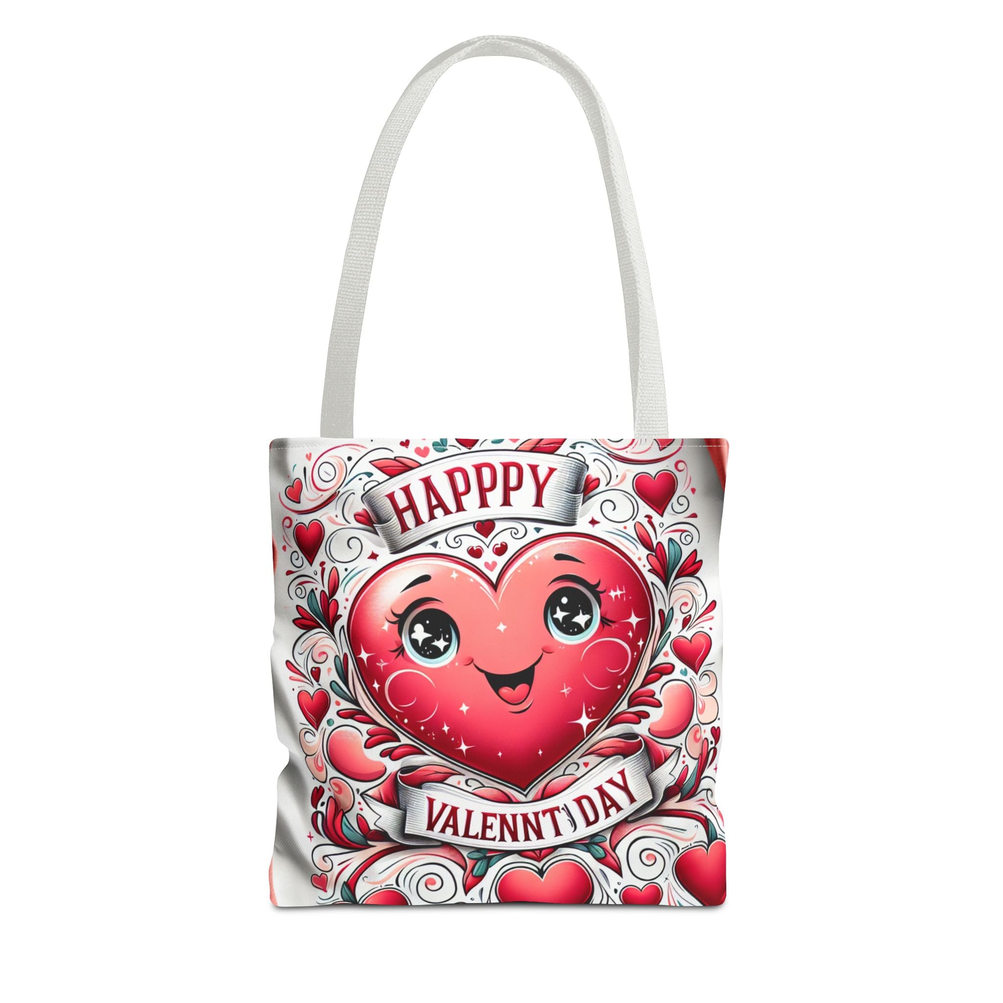 Happy Valentines Day Tote Bag-Phoenix Styles