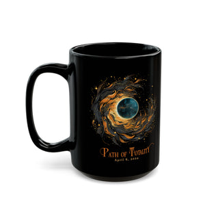 Path Of Totality Black Mug (11oz, 15oz)-Phoenix Styles