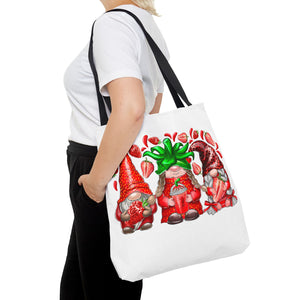 Strawberry Gnomes Tote Bag-Phoenix Styles