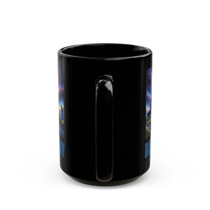 Buffalo NY Solar Eclipse Black Mug (11oz, 15oz)-Phoenix Styles