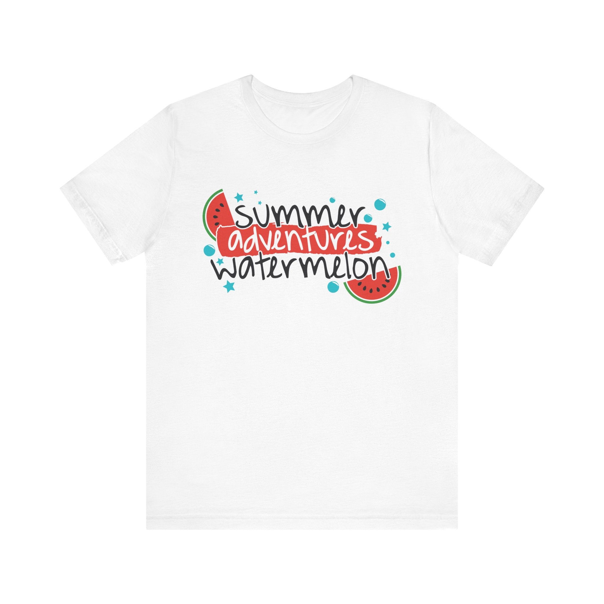 Summer Adventures Watermelon Tee - Unisex Jersey Short Sleeve T-Shirt