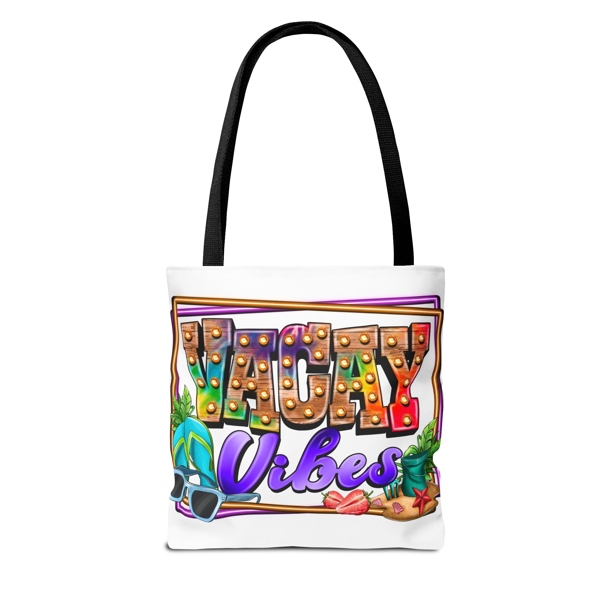 Vacay Vibes Tote Bag-Phoenix Styles