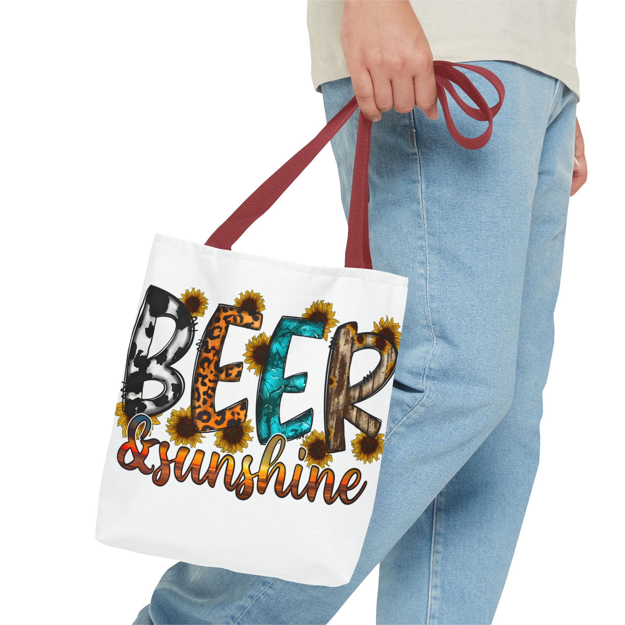 Beer Sunshine Tote Bag-Phoenix Styles