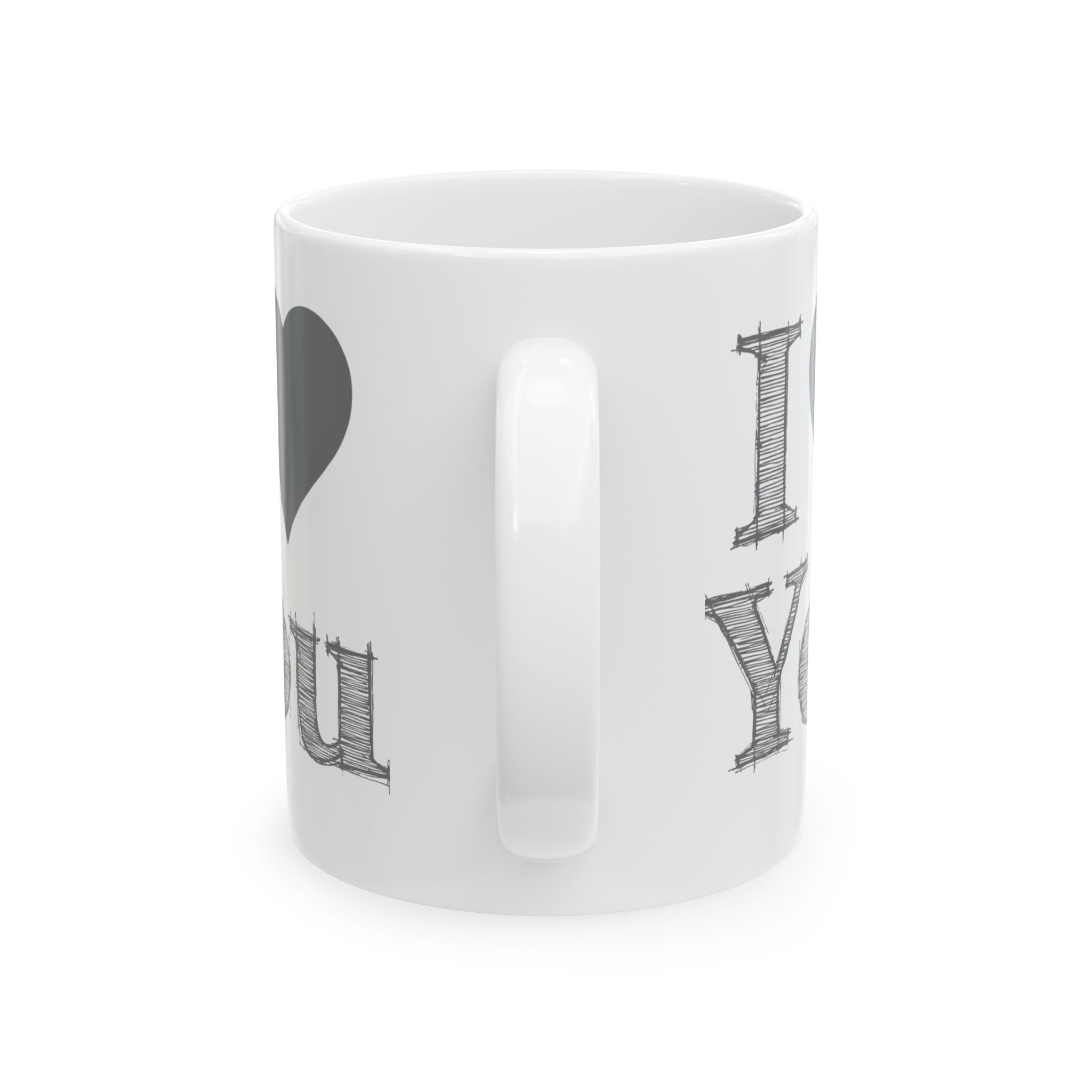 I Love You Ceramic Mug-Phoenix Styles