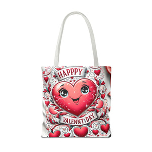 Happy Valentines Day Tote Bag-Phoenix Styles