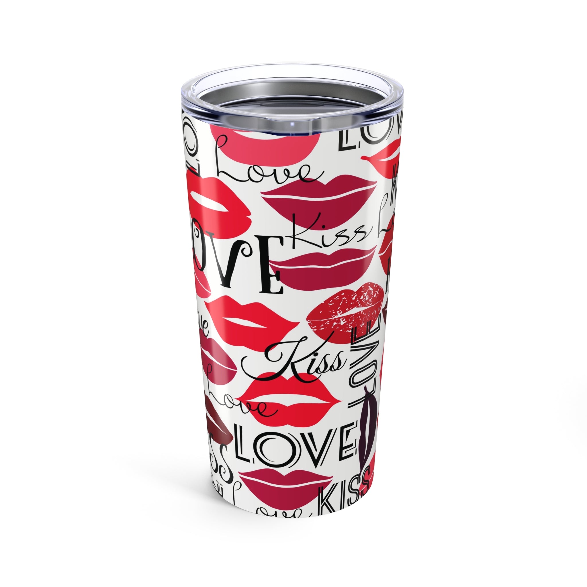 Kissy Lips Valentine's Day Tumbler-Phoenix Styles