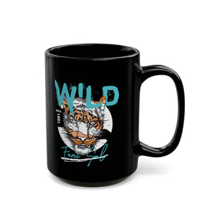 Wild Fierce Soul Black Mug (11oz, 15oz)-Phoenix Styles