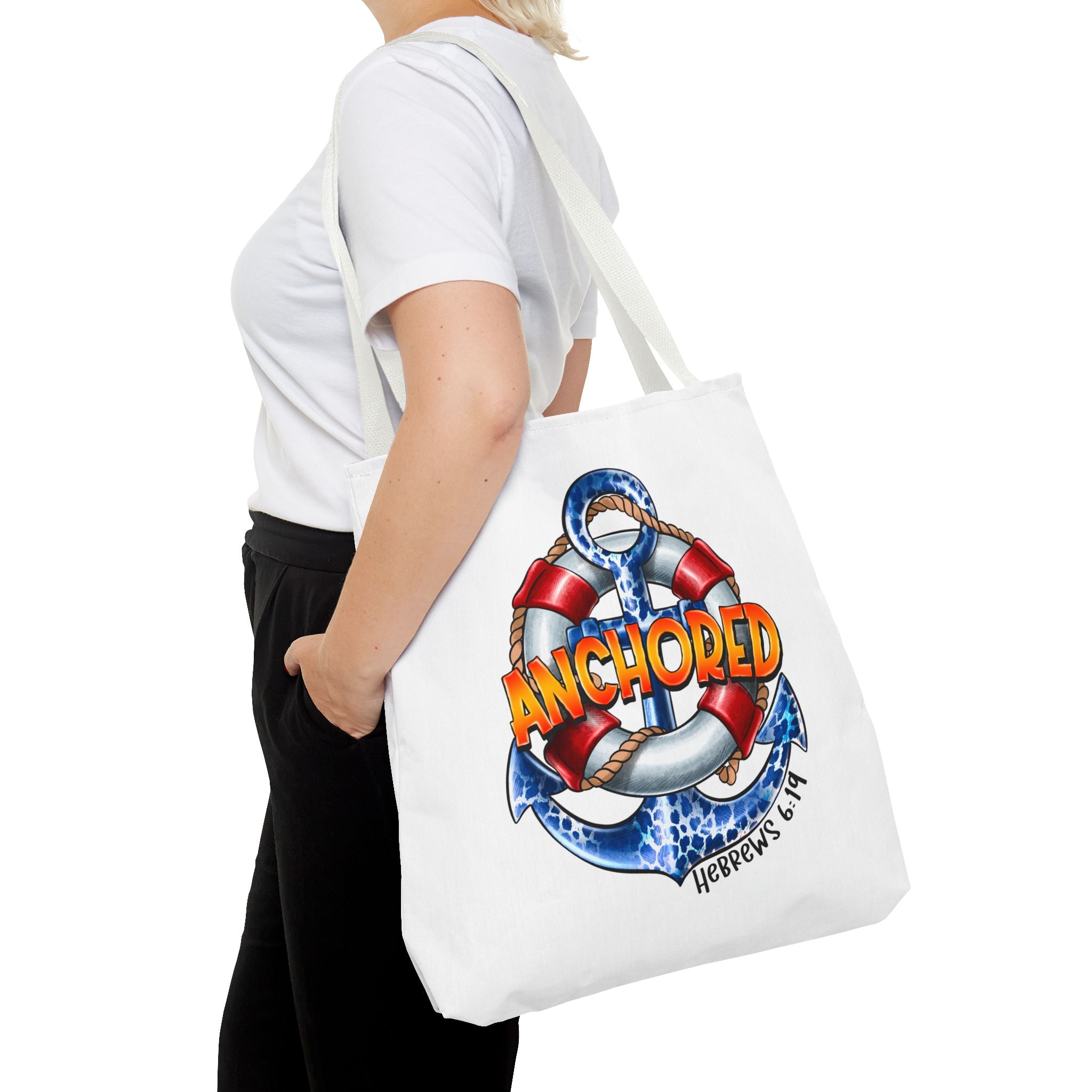 Anchored Tote Bag-Phoenix Styles