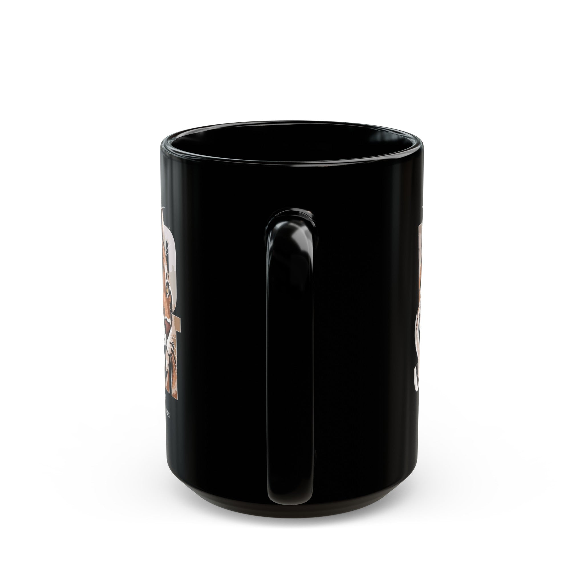 Wild Spirit Black Mug (11oz, 15oz)-Phoenix Styles