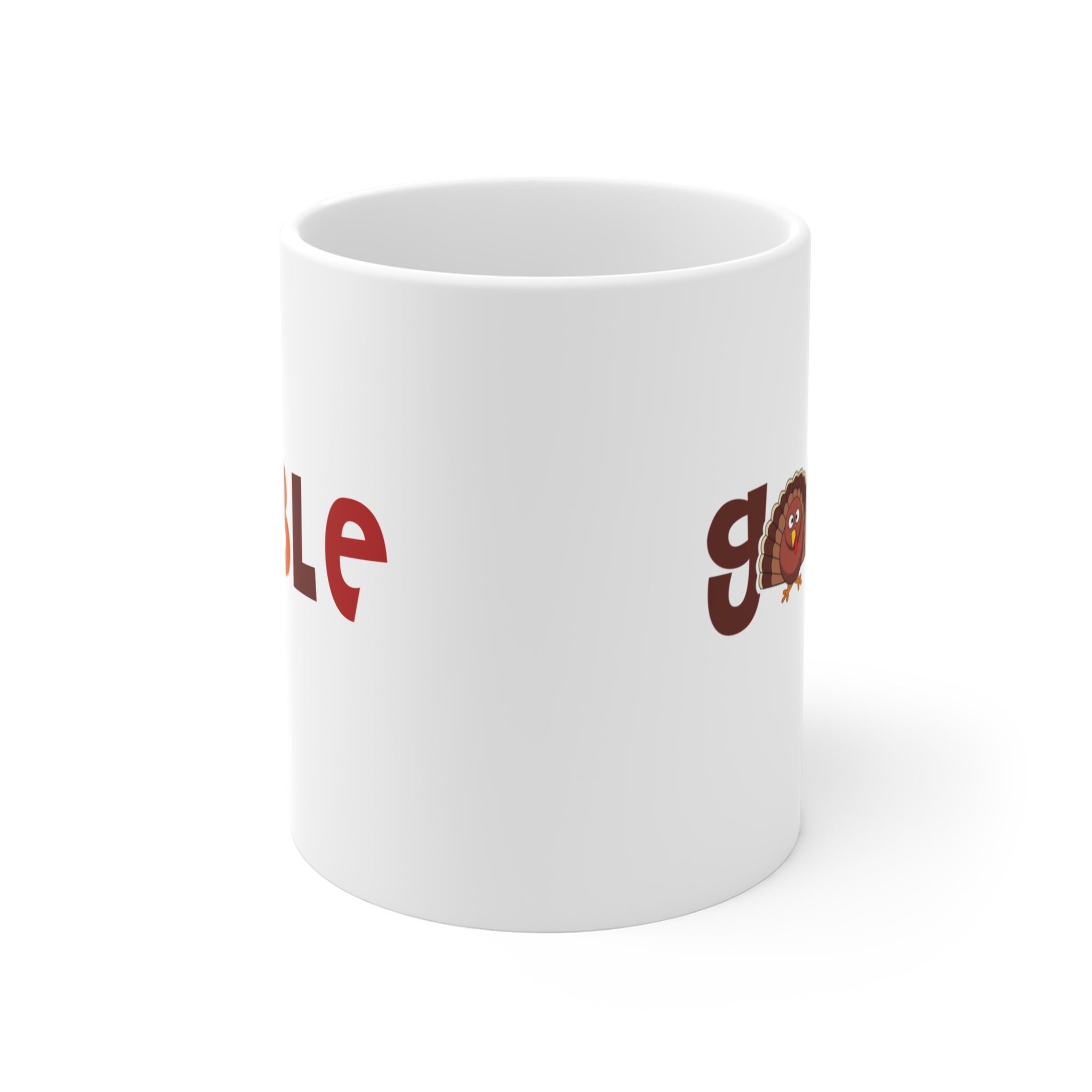 Gobble White Ceramic Mug