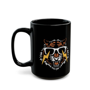 Tiger Black Mug (11oz, 15oz)-Phoenix Styles