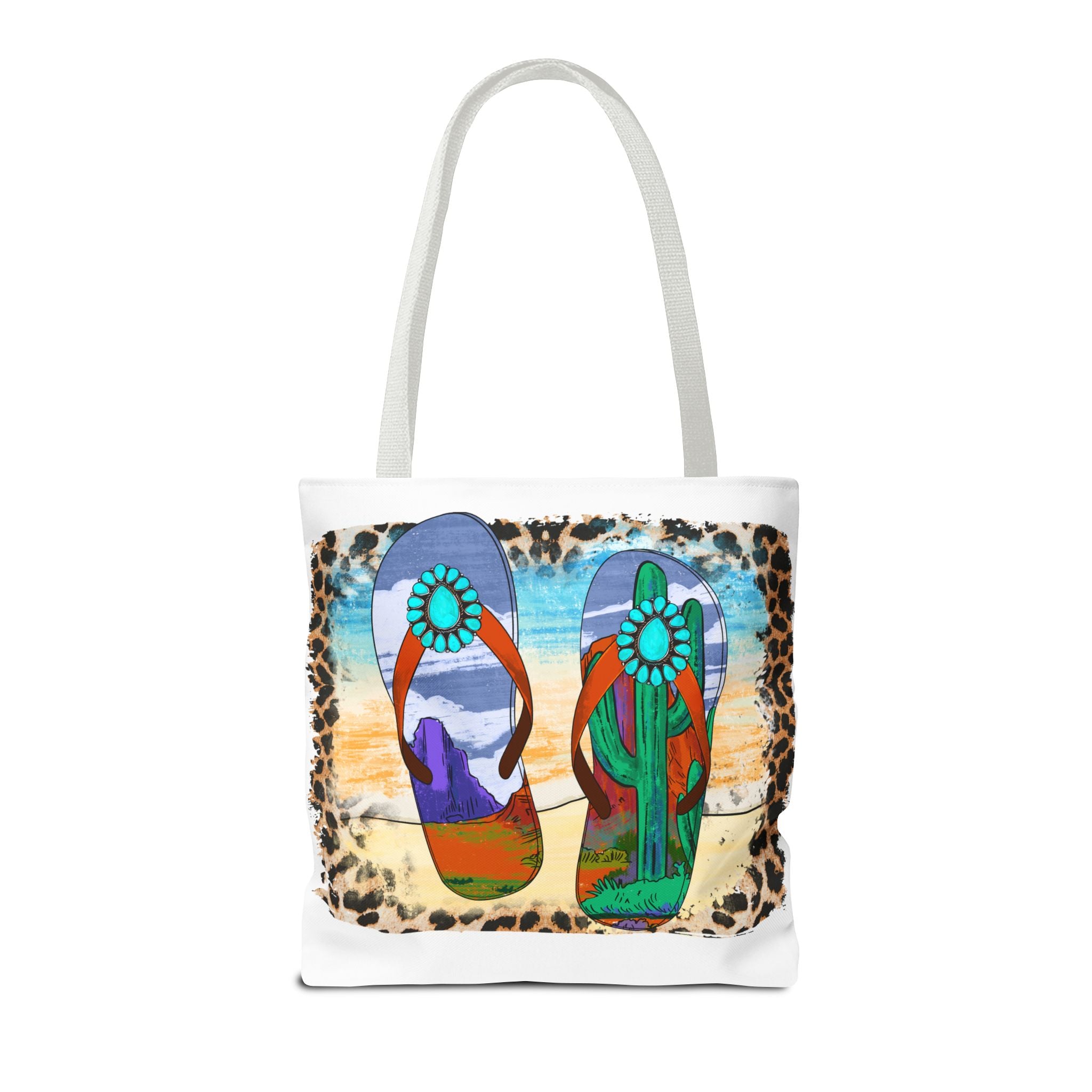 Flips Flops Summer Tote Bag-Phoenix Styles