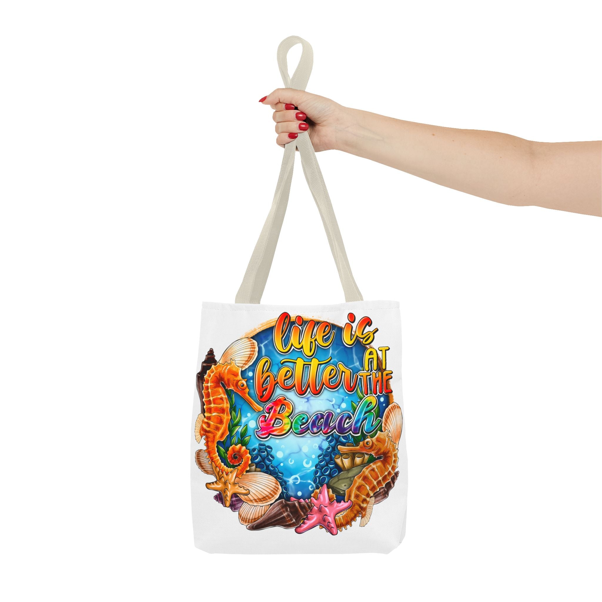 Life is Better At the Beach Tote Bag-Phoenix Styles