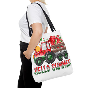 Hello Summer Tote Bag-Phoenix Styles