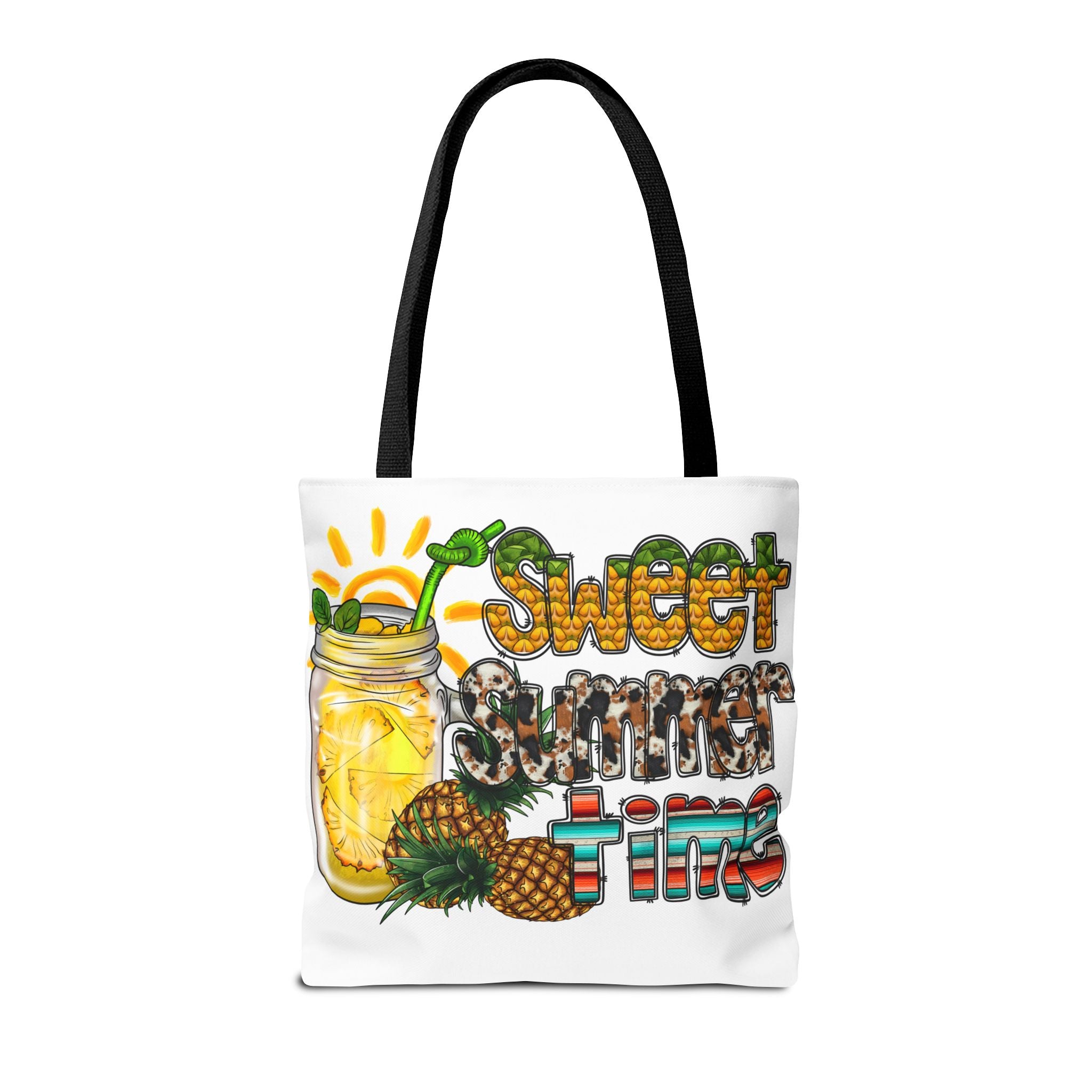 Sweet Summer Time Pineapple Tote Bag-Phoenix Styles