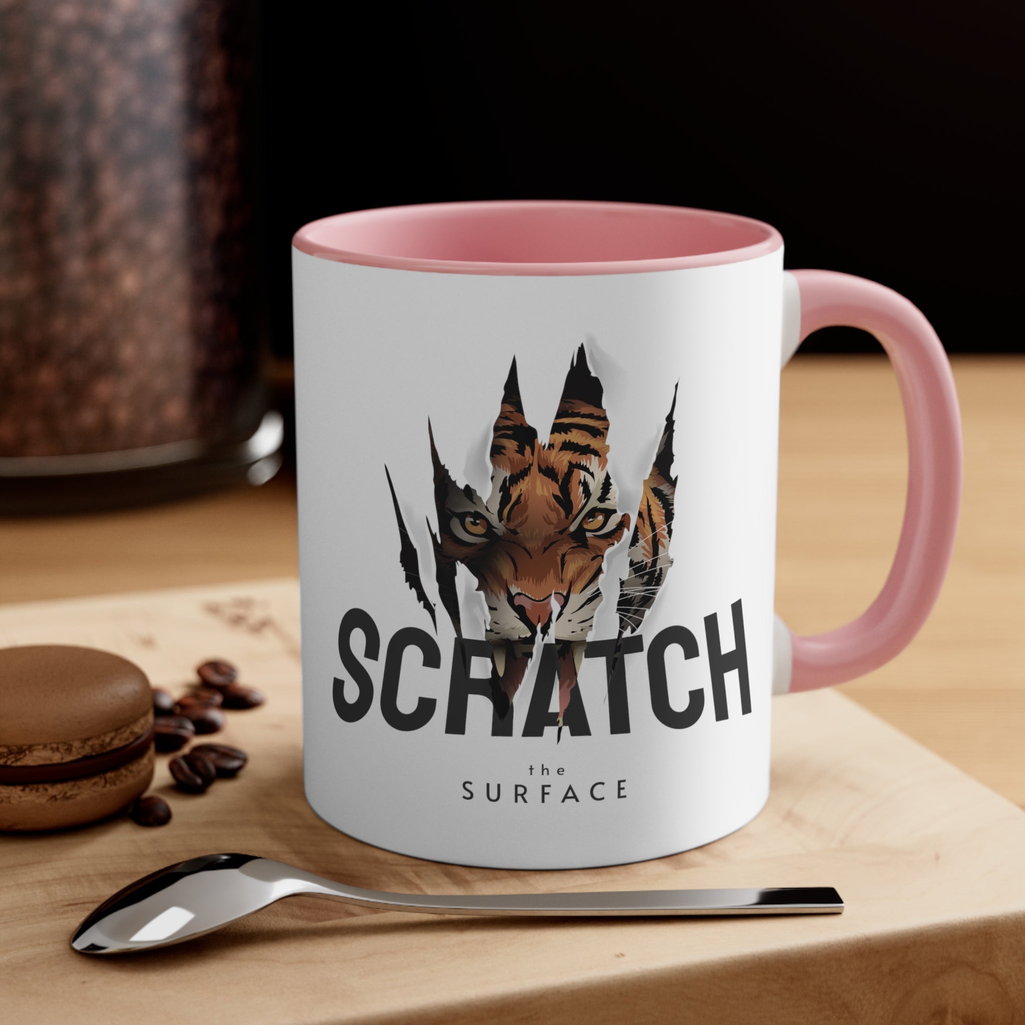 Scrath The Surface Accent Coffee Mug, 11oz-Phoenix Styles