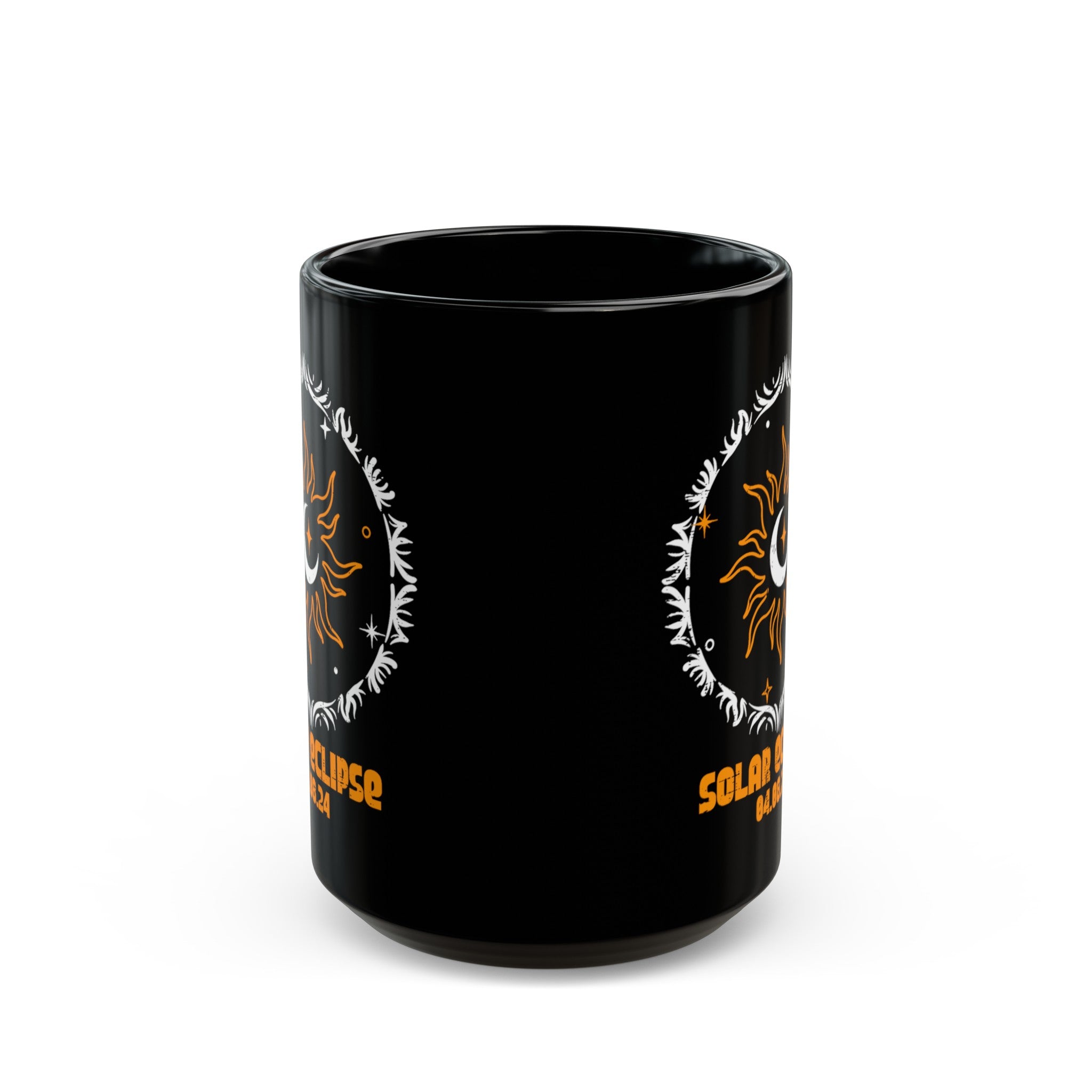 Solar Eclipse Black Mug (11oz, 15oz)-Phoenix Styles