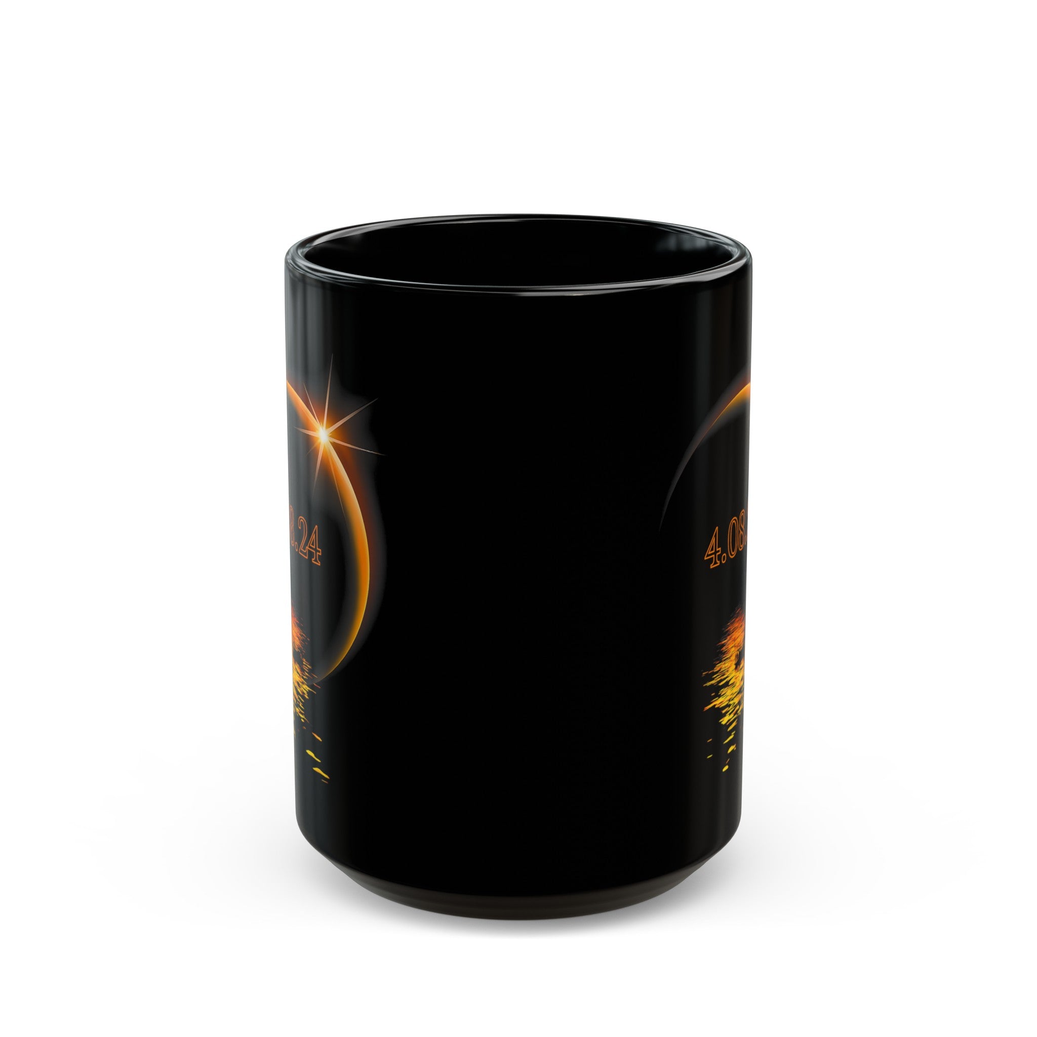 Solar Sunset Black Mug (11oz, 15oz)-Phoenix Styles